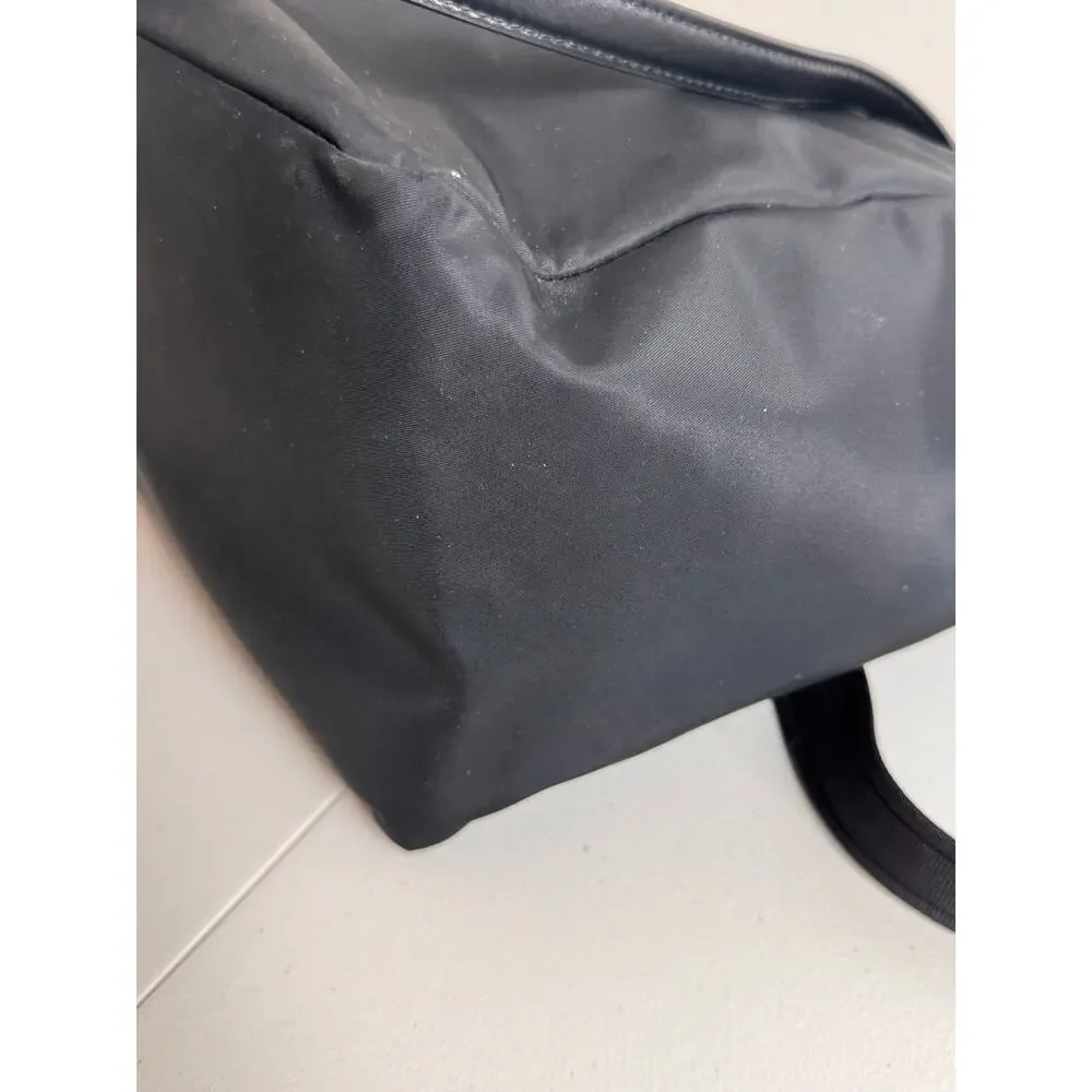 Kate Spade Chelsea Jae medium Satchel black nylon tote gold tone hardware